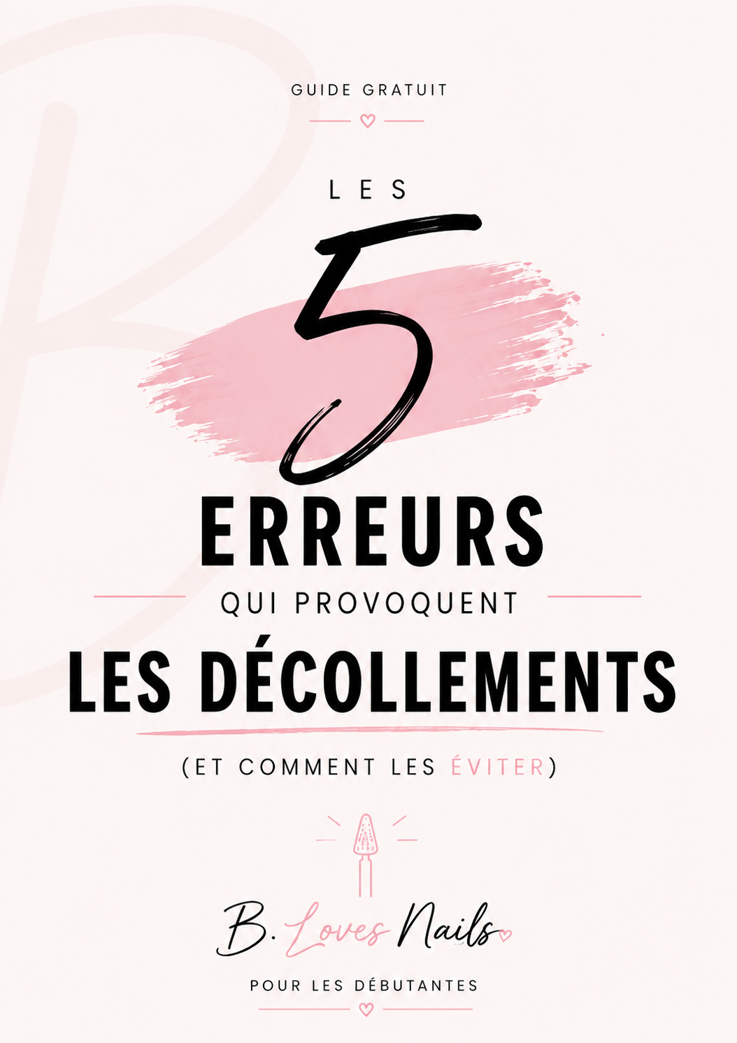 Guide PDF offert – Les 5 erreurs qui provoquent les décollements (et comment les éviter)